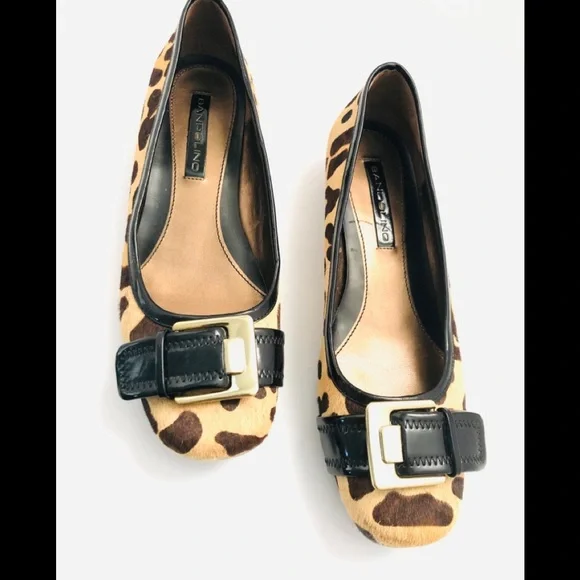 Bandolino Womens Flats Size 6M Brown Leopard Animal Print BDHolden Shoes - Picture 3 of 6